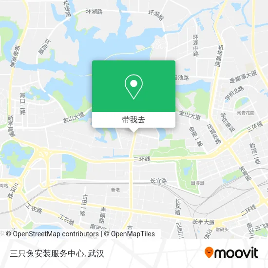 三只兔安装服务中心地图