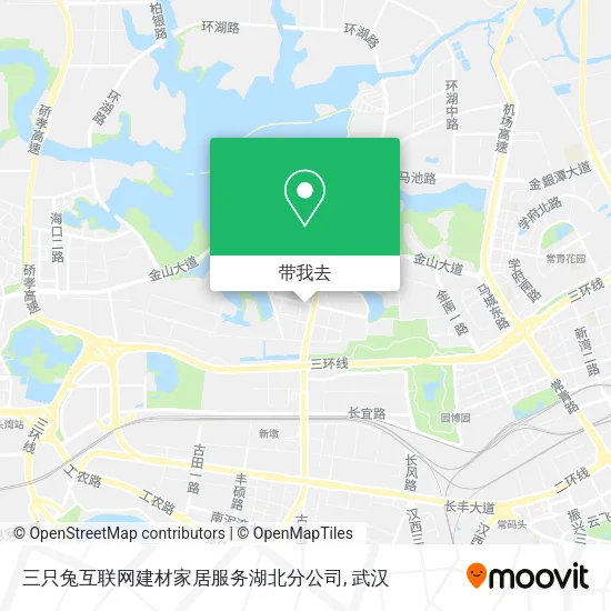 三只兔互联网建材家居服务湖北分公司地图