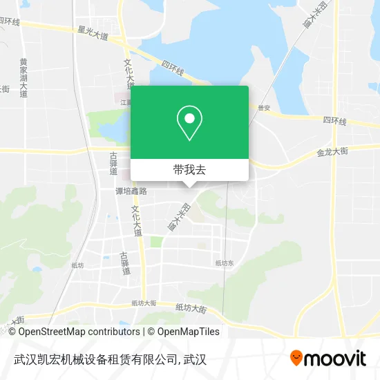 武汉凯宏机械设备租赁有限公司地图