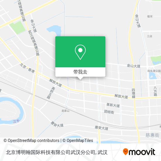 北京博明翰国际科技有限公司武汉分公司地图