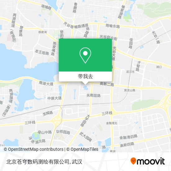 北京苍穹数码测绘有限公司地图