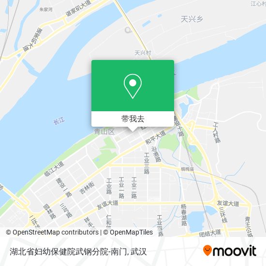 湖北省妇幼保健院武钢分院-南门地图