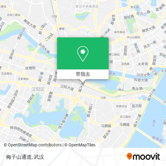 梅子山通道地图