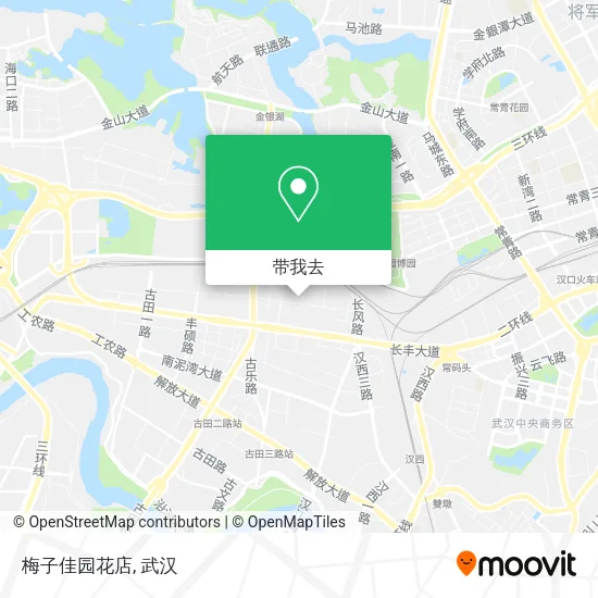 梅子佳园花店地图