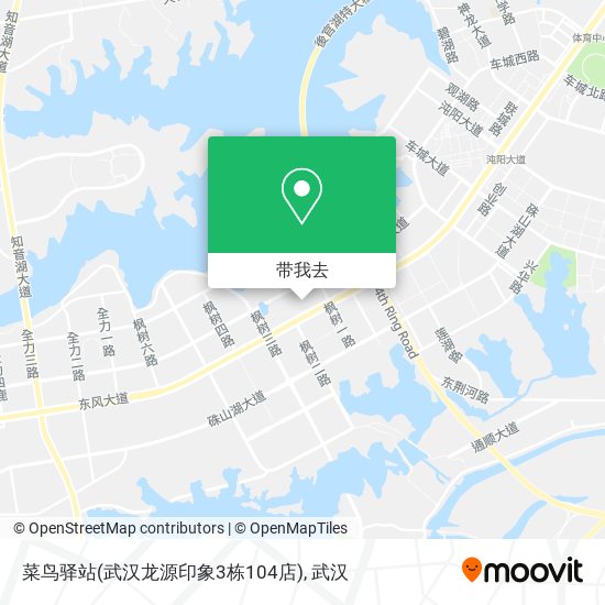菜鸟驿站(武汉龙源印象3栋104店)地图