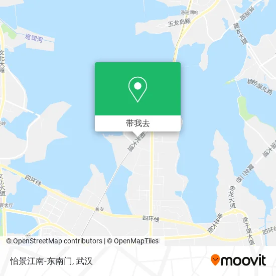 怡景江南-东南门地图