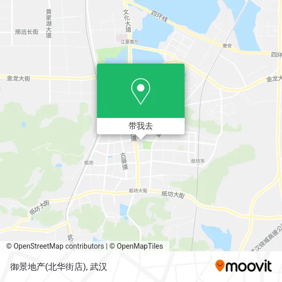 御景地产(北华街店)地图