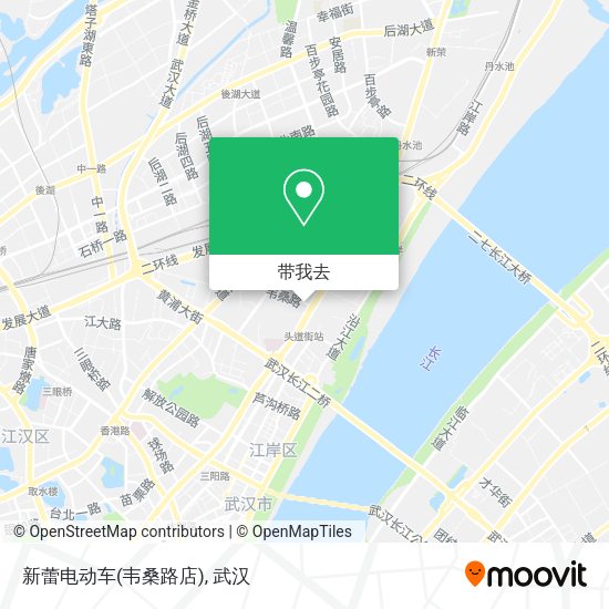 新蕾电动车(韦桑路店)地图