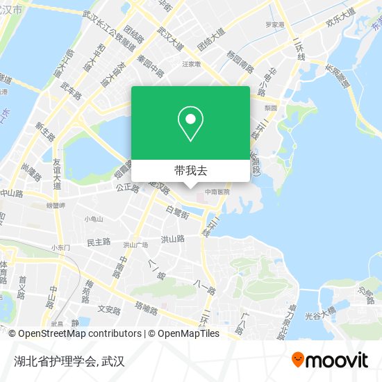 湖北省护理学会地图