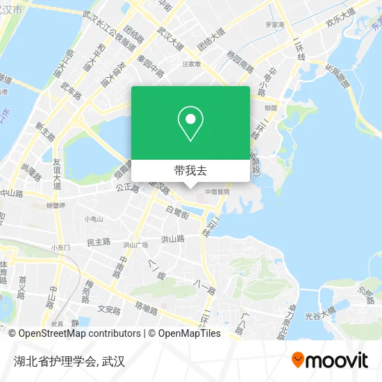 湖北省护理学会地图