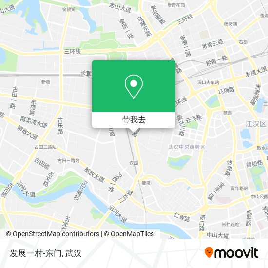 发展一村-东门地图