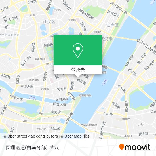 圆通速递(白马分部)地图