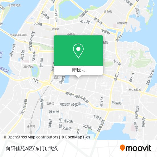 向阳佳苑A区(东门)地图