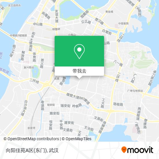 向阳佳苑A区(东门)地图