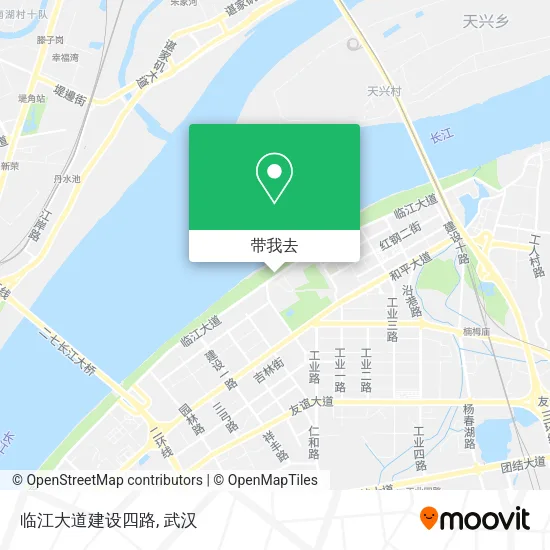 临江大道建设四路地图