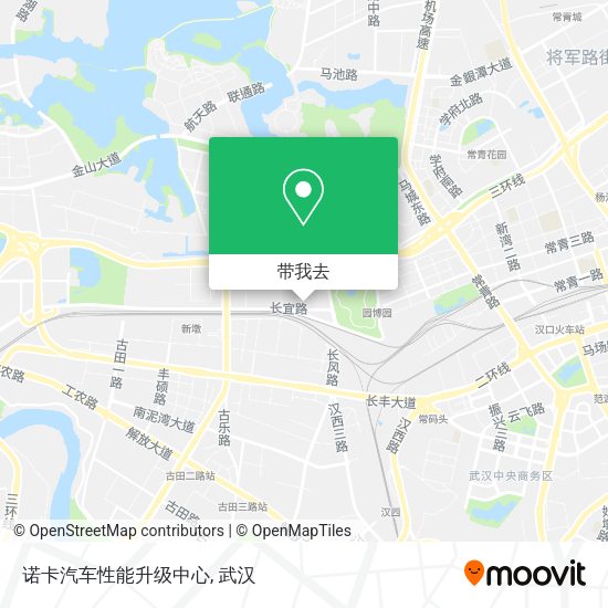 诺卡汽车性能升级中心地图