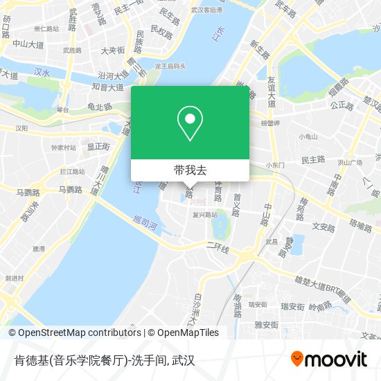 肯德基(音乐学院餐厅)-洗手间地图