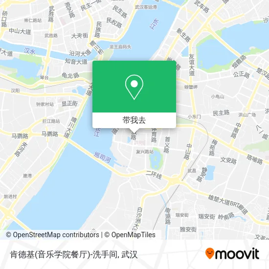 肯德基(音乐学院餐厅)-洗手间地图
