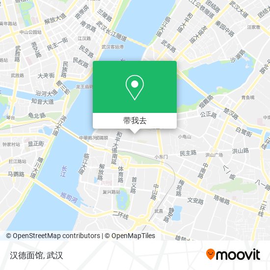 汉德面馆地图