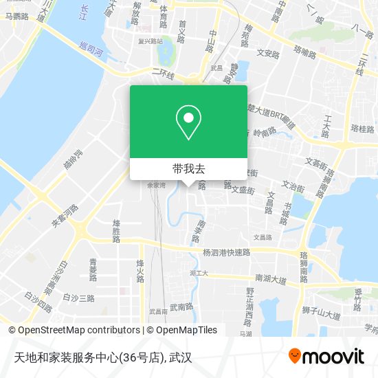 天地和家装服务中心(36号店)地图