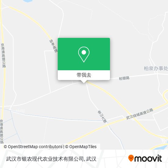武汉市银农现代农业技术有限公司地图