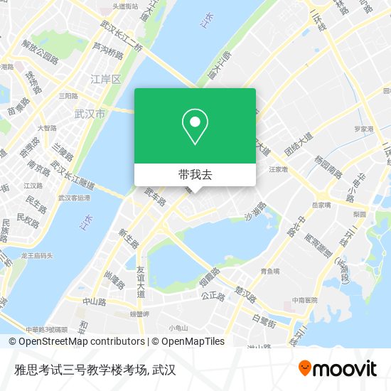 雅思考试三号教学楼考场地图