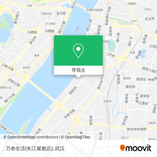 万叁生活(长江紫都店)地图