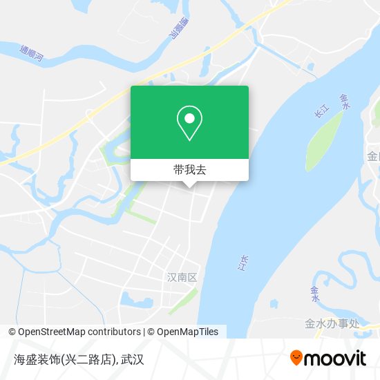 海盛装饰(兴二路店)地图