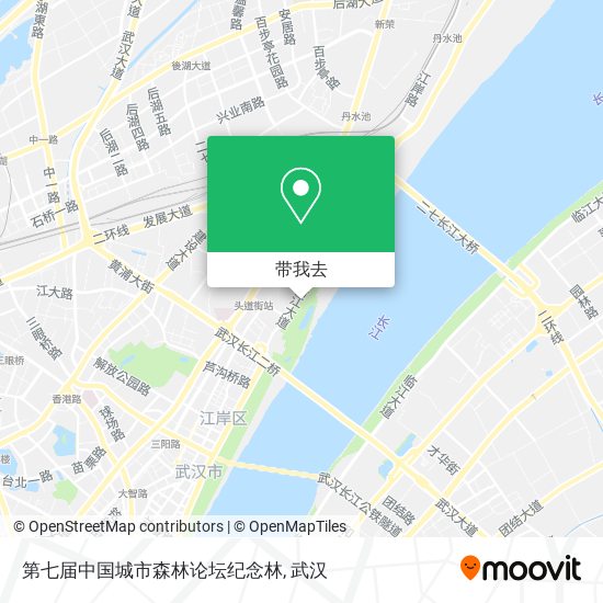 第七届中国城市森林论坛纪念林地图