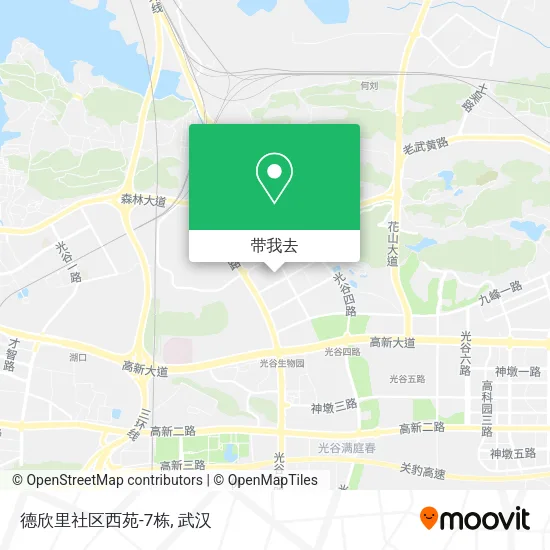 德欣里社区西苑-7栋地图