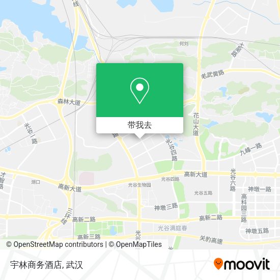 宇林商务酒店地图