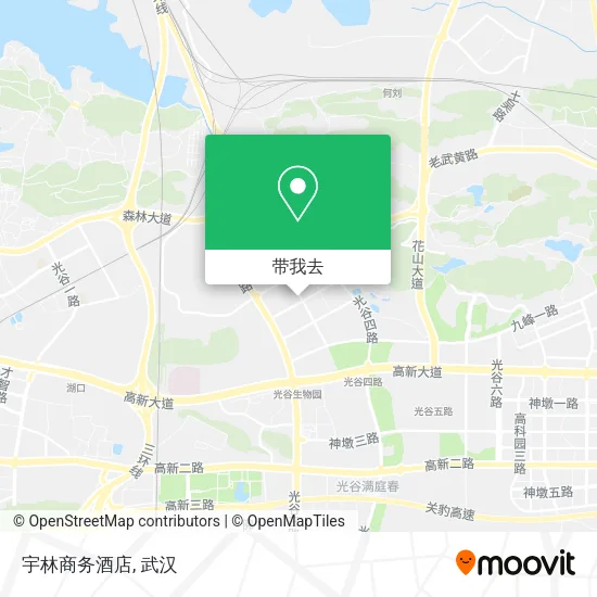宇林商务酒店地图