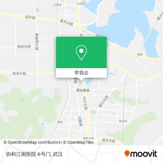 协和江南医院-6号门地图