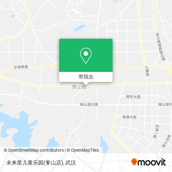 未来星儿童乐园(奓山店)地图