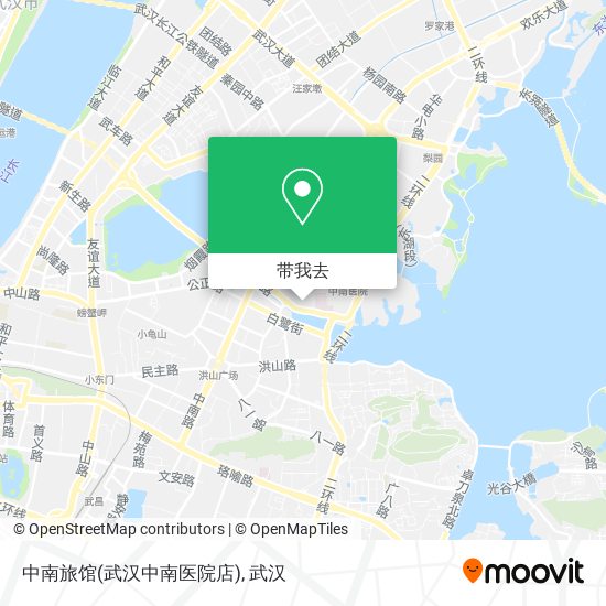 中南旅馆(武汉中南医院店)地图