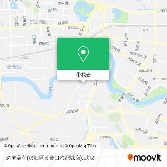 途虎养车(汉阳区黄金口汽配城店)地图