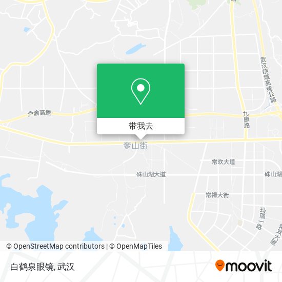 白鹤泉眼镜地图
