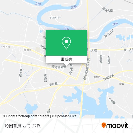 沁园首府-西门地图