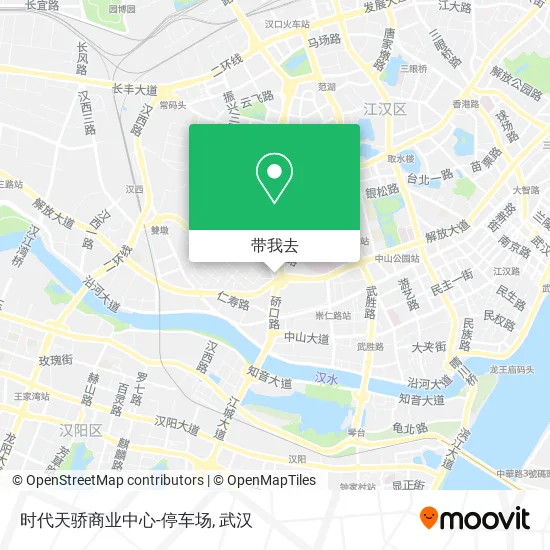 时代天骄商业中心-停车场地图