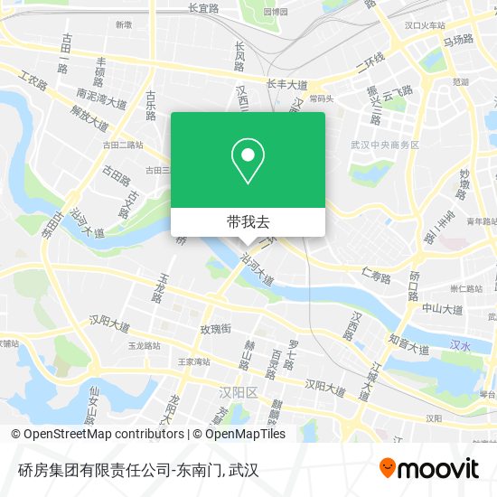 硚房集团有限责任公司-东南门地图