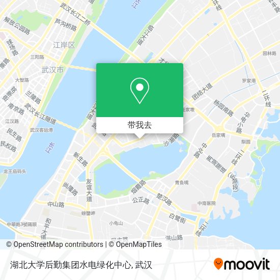 湖北大学后勤集团水电绿化中心地图