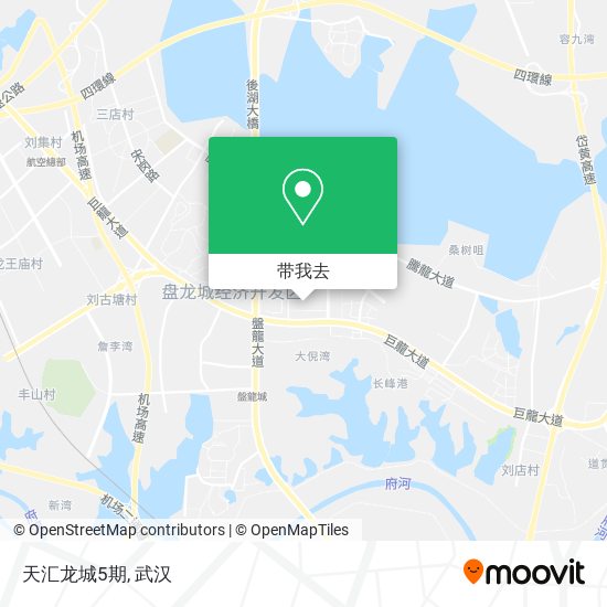 天汇龙城5期地图