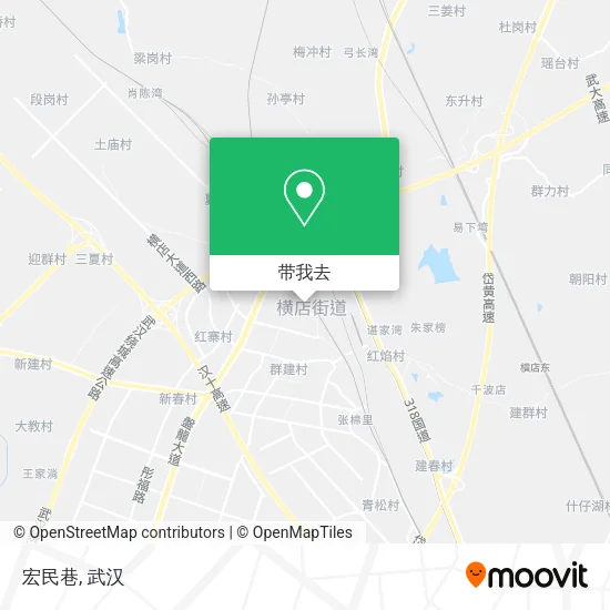 宏民巷地图
