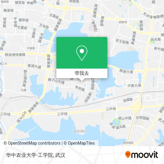 华中农业大学-工学院地图