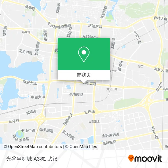 光谷坐标城-A3栋地图