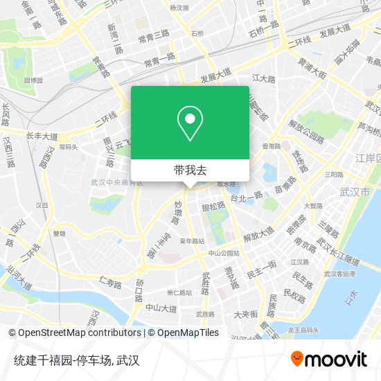 统建千禧园-停车场地图