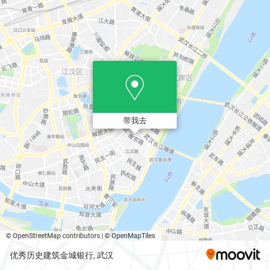 优秀历史建筑金城银行地图