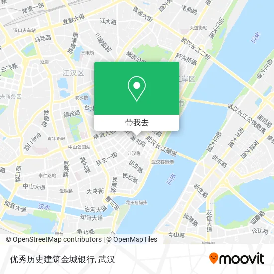 优秀历史建筑金城银行地图