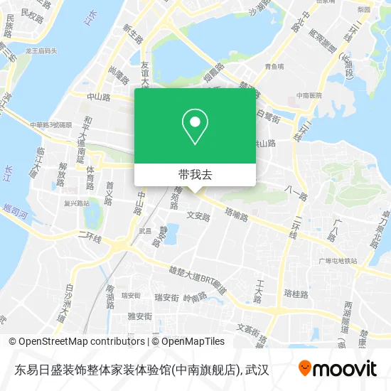 东易日盛装饰整体家装体验馆(中南旗舰店)地图