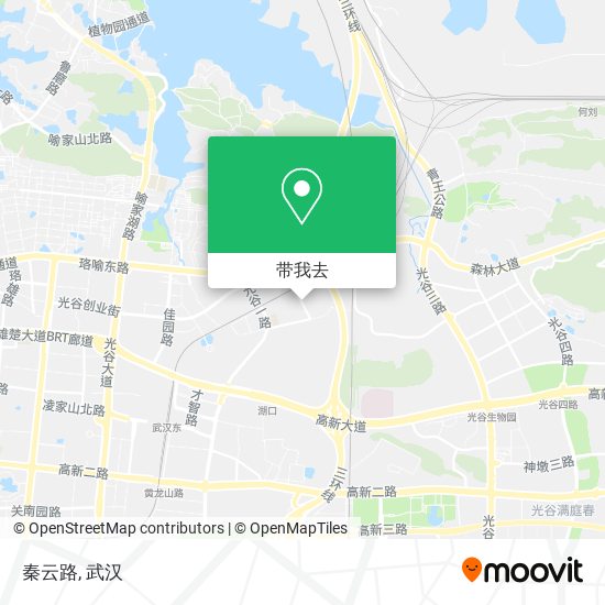 秦云路地图